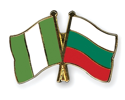 Fahnen Pins Nigeria Bulgarien