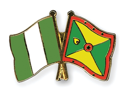 Fahnen Pins Nigeria Grenada