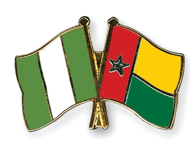 Fahnen Pins Nigeria Guinea-Bissau