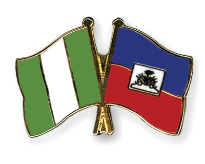 Fahnen Pins Nigeria Haiti