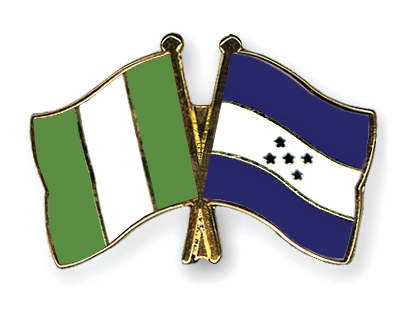 Fahnen Pins Nigeria Honduras