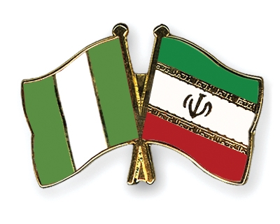 Fahnen Pins Nigeria Iran