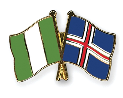 Fahnen Pins Nigeria Island