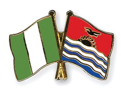 Fahnen Pins Nigeria Kiribati