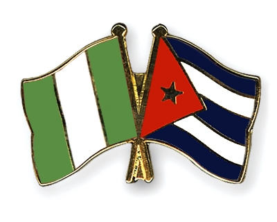 Fahnen Pins Nigeria Kuba