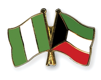 Fahnen Pins Nigeria Kuwait