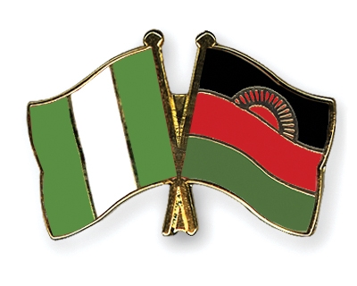 Fahnen Pins Nigeria Malawi