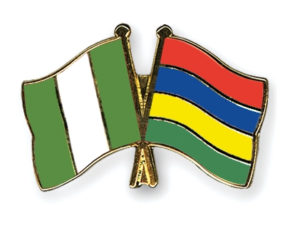 Fahnen Pins Nigeria Mauritius