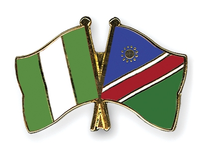 Fahnen Pins Nigeria Namibia