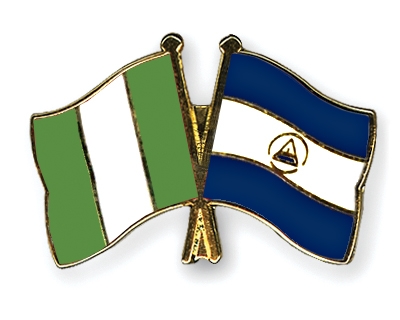 Fahnen Pins Nigeria Nicaragua