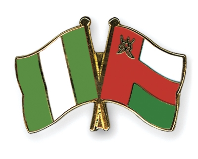 Fahnen Pins Nigeria Oman