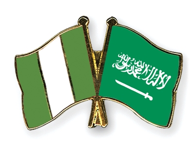 Fahnen Pins Nigeria Saudi-Arabien