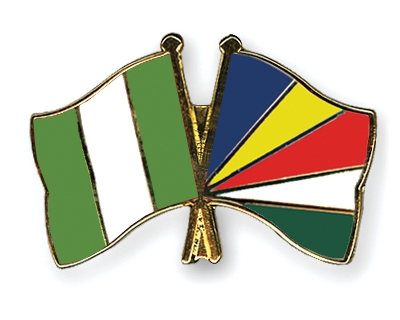 Fahnen Pins Nigeria Seychellen