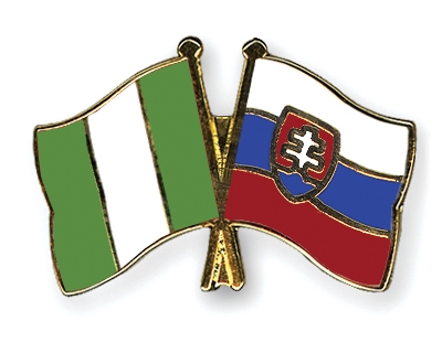 Fahnen Pins Nigeria Slowakei