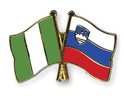 Fahnen Pins Nigeria Slowenien