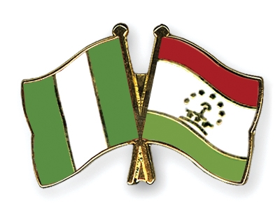 Fahnen Pins Nigeria Tadschikistan