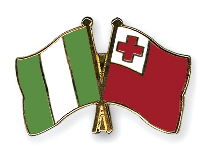 Fahnen Pins Nigeria Tonga