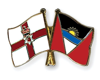 Fahnen Pins Nordirland Antigua-und-Barbuda