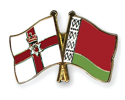 Fahnen Pins Nordirland Belarus