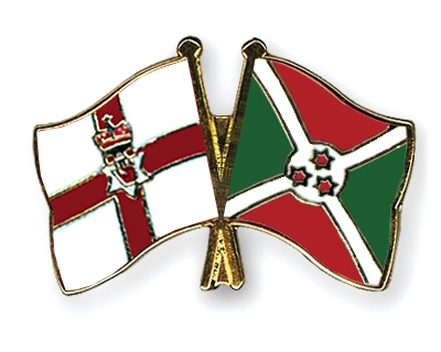 Fahnen Pins Nordirland Burundi