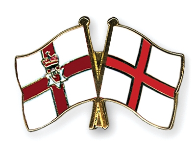 Fahnen Pins Nordirland England