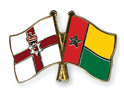 Fahnen Pins Nordirland Guinea-Bissau