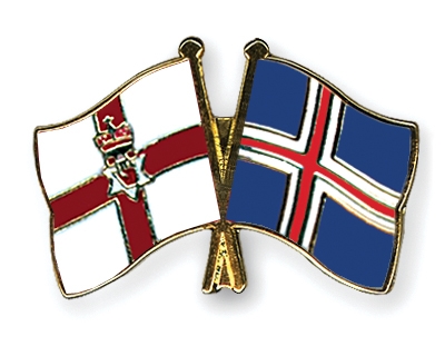 Fahnen Pins Nordirland Island