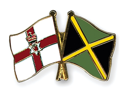 Fahnen Pins Nordirland Jamaika