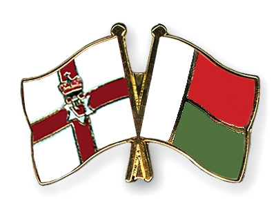 Fahnen Pins Nordirland Madagaskar