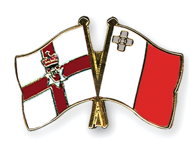 Fahnen Pins Nordirland Malta