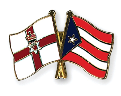 Fahnen Pins Nordirland Puerto-Rico