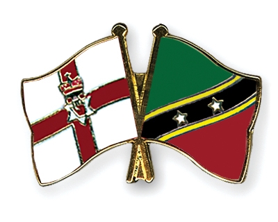 Fahnen Pins Nordirland St-Kitts-und-Nevis