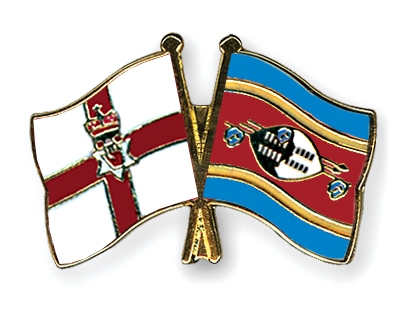 Fahnen Pins Nordirland Swasiland