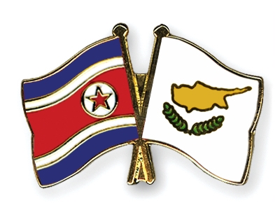 Fahnen Pins Nordkorea Zypern