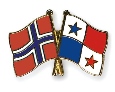 Fahnen Pins Norwegen Panama