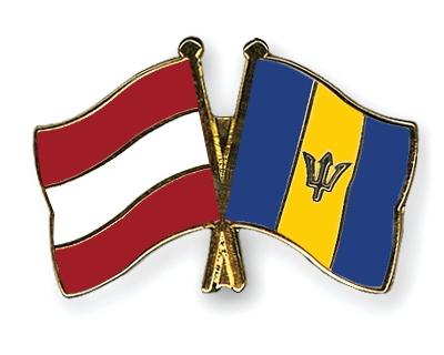 Fahnen Pins sterreich Barbados