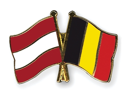 Fahnen Pins sterreich Belgien