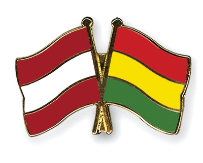 Fahnen Pins sterreich Bolivien