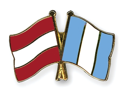 Fahnen Pins sterreich Guatemala