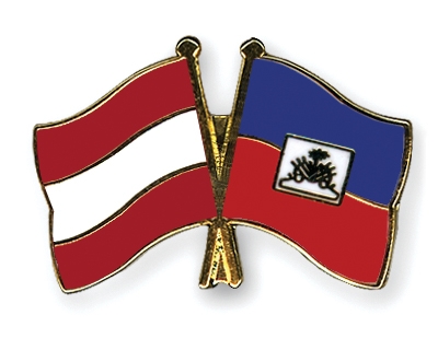 Fahnen Pins sterreich Haiti