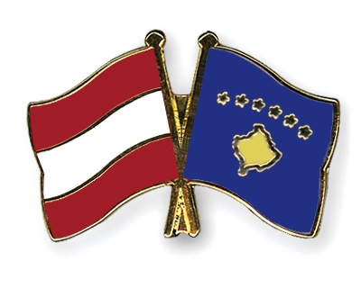 Fahnen Pins sterreich Kosovo