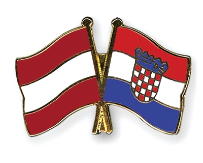 Fahnen Pins sterreich Kroatien