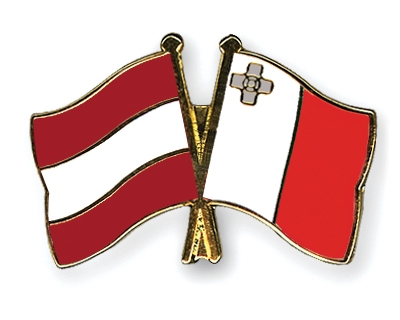 Fahnen Pins sterreich Malta