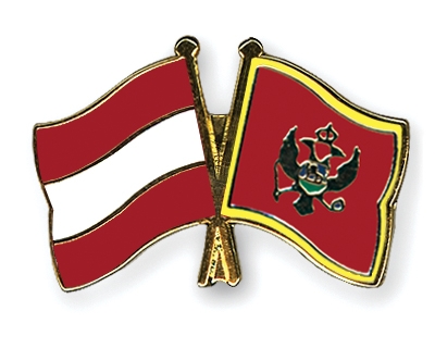 Fahnen Pins sterreich Montenegro