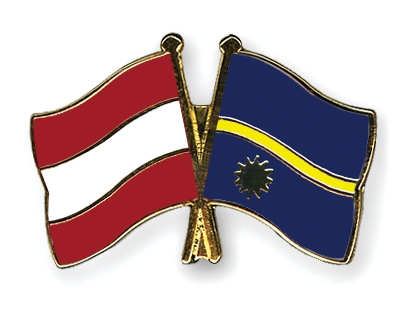 Fahnen Pins sterreich Nauru