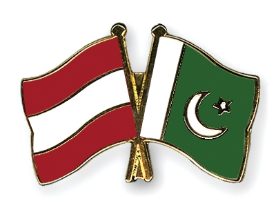 Fahnen Pins sterreich Pakistan