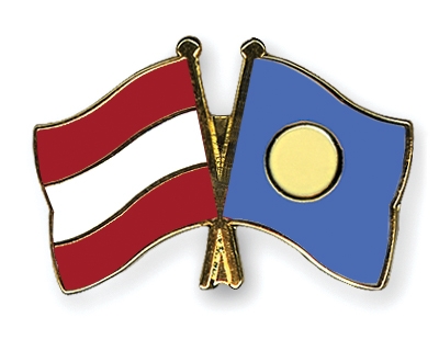 Fahnen Pins sterreich Palau