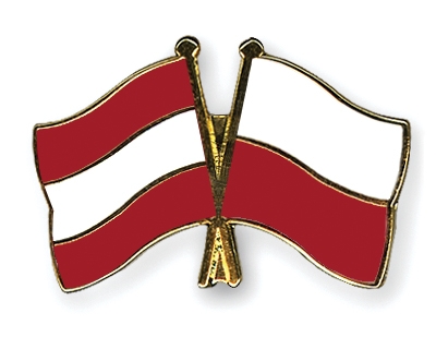 Fahnen Pins sterreich Polen