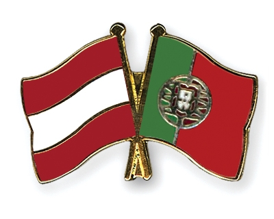 Fahnen Pins sterreich Portugal