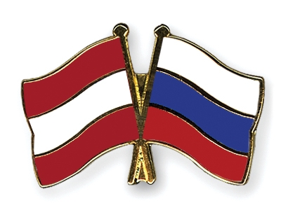 Fahnen Pins sterreich Russland